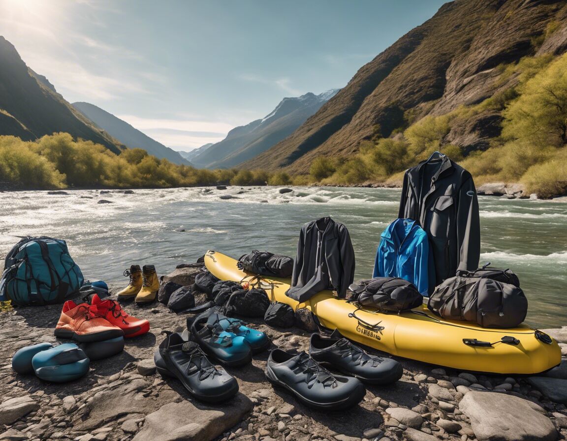 Outdoor apparel for rafting